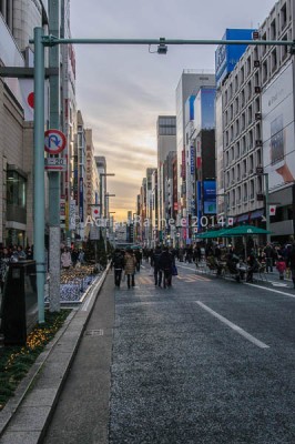 Ginza shopping district, Tokyo